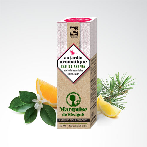 Marquise De Sévigné -- Au jardin aromatique eau de parfum 100% bio pour femme